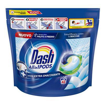 DASH PODS X 43 SMACCHIANTE TUTTO IN 1