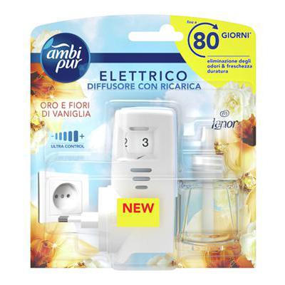 AMBI PUR ELETTRICO BASE ORO FIORI VANIGLIA ML.20