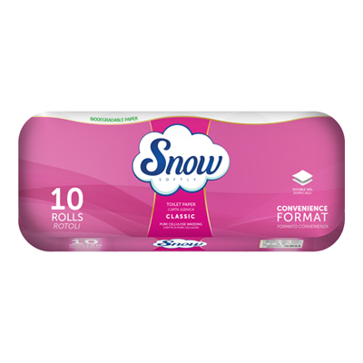 SNOW CARTA IGIENICA 2 VELI 10ROTOLI