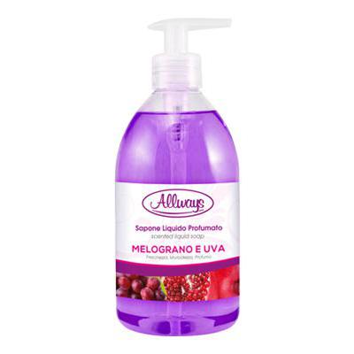 ALLWAYS SAPONE LIQUIDO LT.1 MELOGRANO&UVA