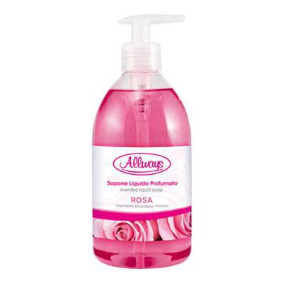 ALLWAYS SAPONE LIQUIDO LT.1 ROSA