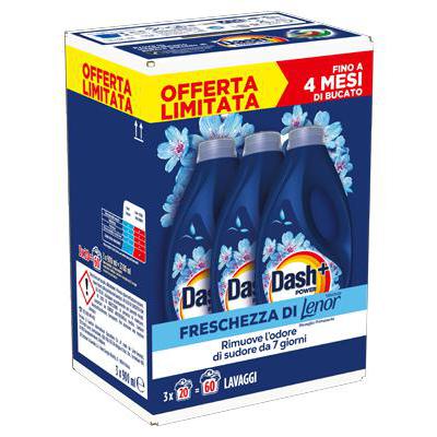 DASH LIQUIDO POWER RISV.PRIMAVERILE 3X20 LAVAGGI