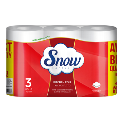 SNOW ASCIUGATUTTO 2V 3 ROTOLI