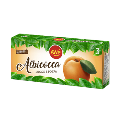 AWE' SUCCO DI FRUTTA ALBICOCCABRICK ML.200X3