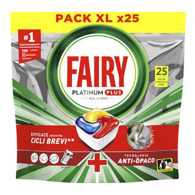 FAIRY PLATINUM PLUS LEMON 25 CAPS