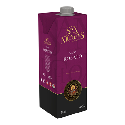 SAN NICHOLAUS VINO BRICK LT.1ROSATO 10.5