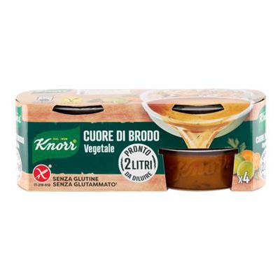 KNORR CUORE BRODO VEGETALE GR.112X4