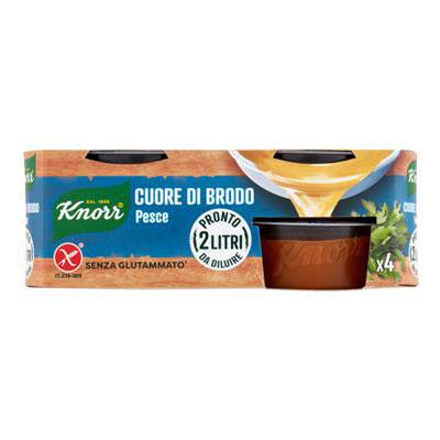 KNORR CUORE BRODO PESCE GR.112X4