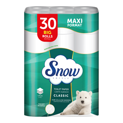 SNOW CARTA IGIENICA 3 VELI X30ROTOLI