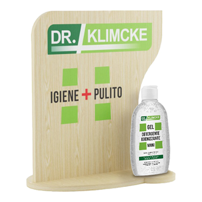 DR.KLIMCKE ESPOSITORE DA BANCOPER GEL IGIENIZZANTE MANI CM.