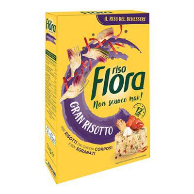 RISO FLORA GRAN RISOTTO GR.900/KG.1