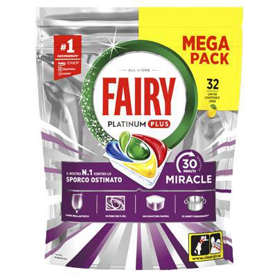 FAIRY MIRACLE PLATINUM PLUS LIMONE X 32 CAPS