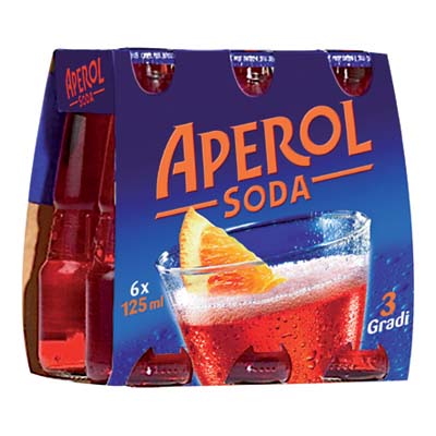 APEROL SODA 3 ML.125 X 6