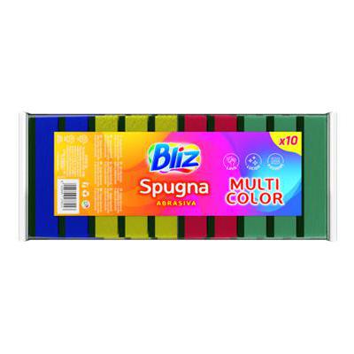 BLIZ SPUGNA 10 PEZZI MULTICOLOR