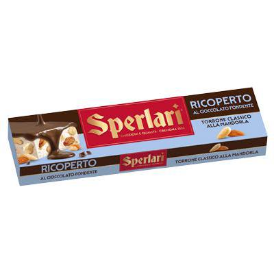 SPERLARI TORRONE CLASSICO MANDORLA RICOPERTO FONDENTE GR.200
