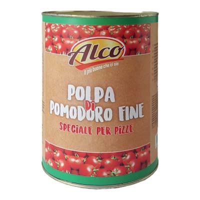 ALCO POLPA DI POMODORO FINE PER PIZZA KG.4.05