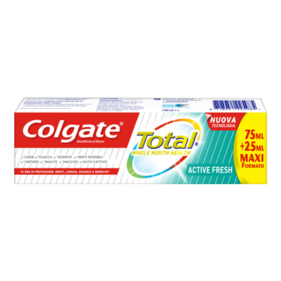 COLGATE DENTIFRICIO TOTAL ACTIVE FRESH ML.75+25