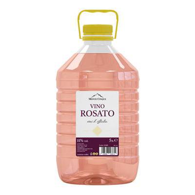 MONTECINQUE VINO ROSATO LT5 11PET