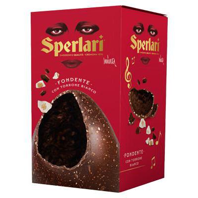 SPERLARI UOVO MINA FONDENTE GRANELLA DI TORRONE GR.290