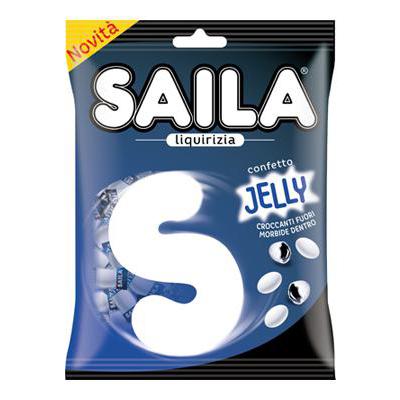 SAILA GR.75 JELLY LIQUIRIZIA CONFETTI RIPIENI     BUSTA