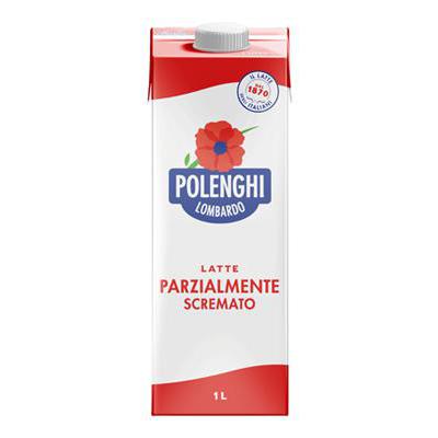 POLENGHI LATTE PARZIALMENTE SCREMATO UHT LT.1 CON TAPPINO