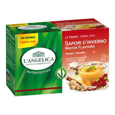 L'ANGELICA TISANA X20 ZENZEROE CANNELLA