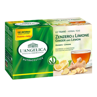 L'ANGELICA TISANA X20 LIMONE EZENZERO