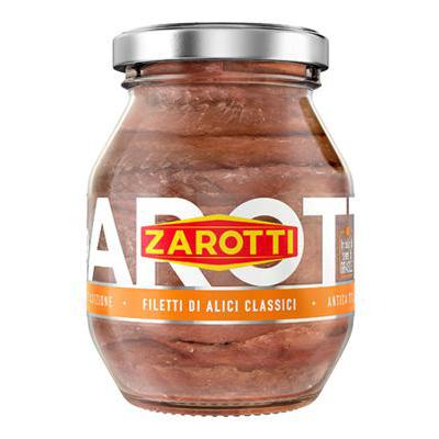 ZAROTTI ALICI DISTESI OLIO SEMI DI GIRASOLE GR.140