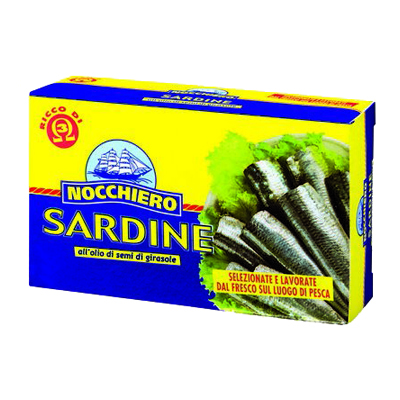 NOCCHIERO SARDINE GR.125 OLIODI GIRASOLE