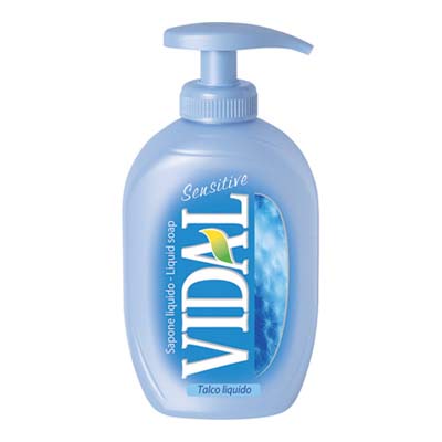 VIDAL SAPONE LIQUIDO EROGATOREML.300 TALCO