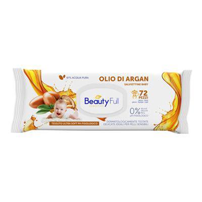 BEAUTY FULL SALVIETTINE BABY ARGAN X 72 PZ
