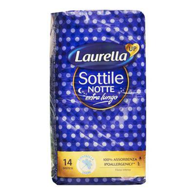 LAURELLA SOTTILE NOTTE EXTRA LUNGO 14 PZ