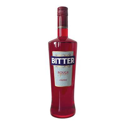 FIUME BITTER ROUGE 25 CL.100