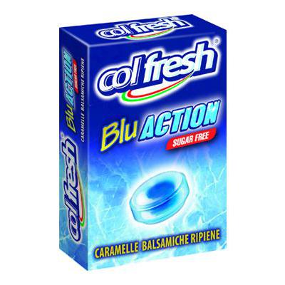 COL FRESH BLU ACTION CARAMELLARIPIENA SUGARFREE GR.50
