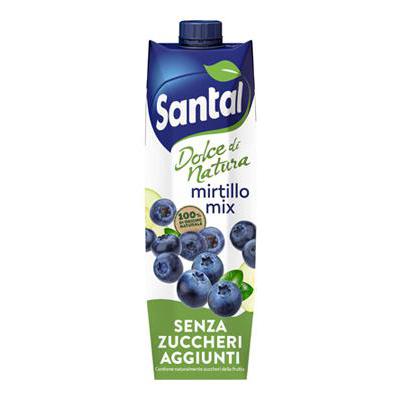 SANTAL SUCCO MIRTILLO MIX LT.1SENZA ZUCCHERO