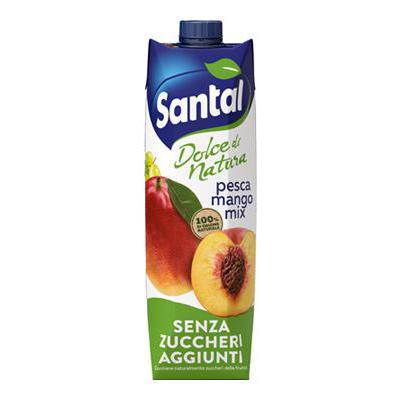 SANTAL SUCCO PESCA MANGO LT.1SENZA ZUCCHERO