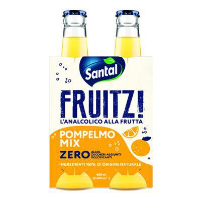 SANTAL FRUITZ POMPELMO MIX ZERO ML.200X2 VAP