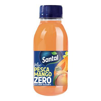 SANTAL SUCCO PESCA MANGO ML.250 SENZA ZUCCHERO PET