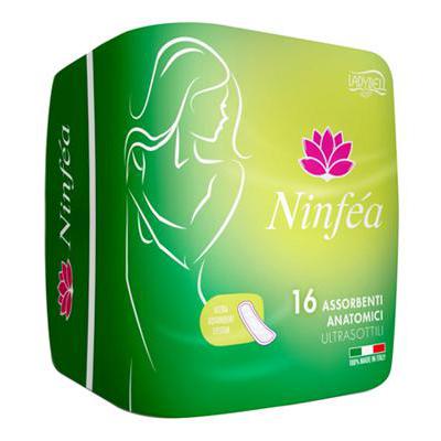 NINFEA ASSORBENTI ANATOMICI X16 ULTRA SOTTILI