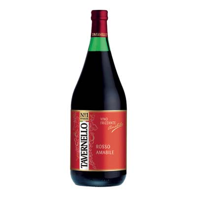 TAVERNELLO FRIZZANTE AMABILE ROSSO LT.1,5 VOL.8