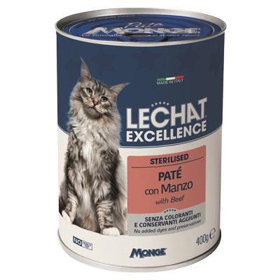 LECHAT PAT� EXCELLENCE STERILIZZATO MANZO GR.400