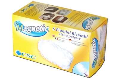 Magnetic Ricambi 5 Piumini Attira Polvere