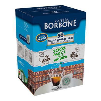 CAFFE'BORBONE CIALDE X50 MISCELA DECISA  (NERA)