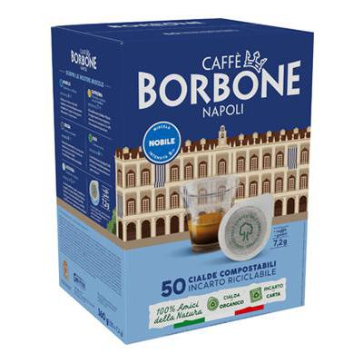 CAFFE'BORBONE CIALDE X50 MISCELA DECISA  (NERA)