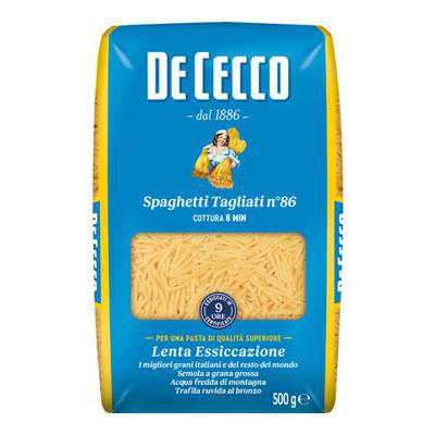 DE CECCO GR.500 SPAGHETTI TAGLIATI N.86