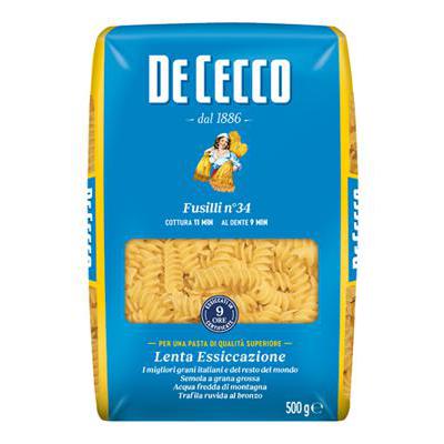 DE CECCO GR.500 FUSILLI N.34