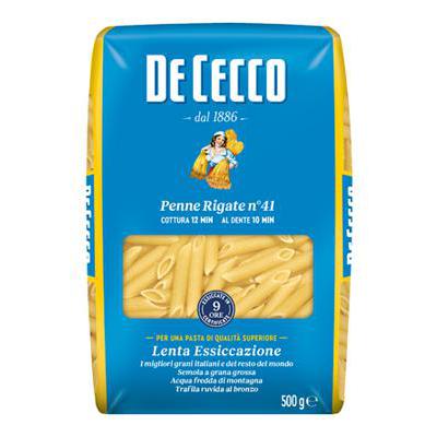 DE CECCO GR.500 PENNE RIGATE N.41