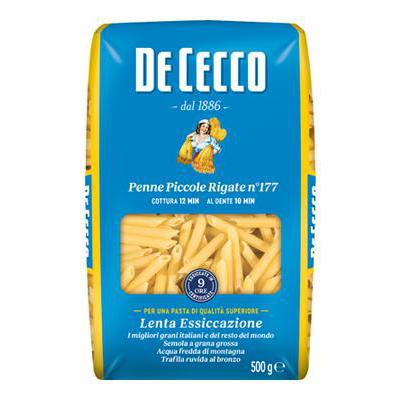 DE CECCO GR.500 PENNE PICCOLERIGATE N.177