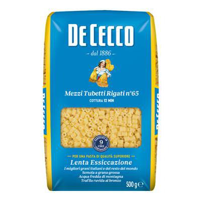 DE CECCO GR.500 MEZZI TUBETTIRIGATI N.65