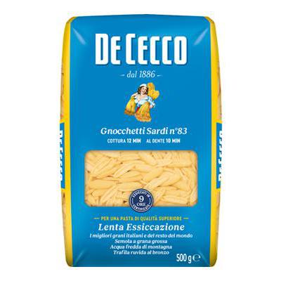 DE CECCO GR.500 GNOCCHETTI SARDI N.83 EX SPECIALIT